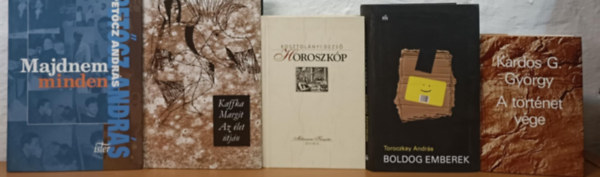 Petőcz András, Kaffka Margit, Toroczkay András, Kosztolányi Dezső, Kardos G. György - Magyar kortárs könyvcsomag