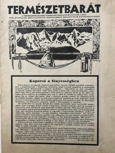 Redlinger Adolf - Termszetbart XVII. vfolyam 1929. augusztus-szeptember