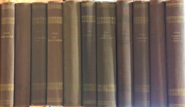 Jókai Mór - 11 db a Szépirodalmi Könyvkiadó Jókai Mór válogatott művei sorozatból