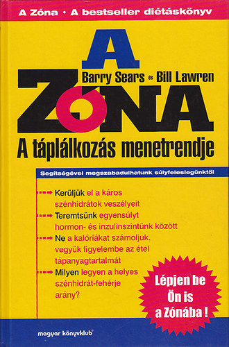 Barry Sears; Bill Lawren - A z�na - A t�pl�lkoz�s menetrendje