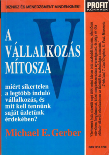 Michael E. Gerber - A vllalkozs mtosza