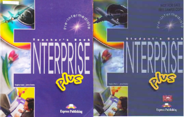 Evans,Virginia-Dooley,Jenny - Enterprise Plus Pre-Intermediate - Teacher's Book + Enterprise Plus Pre-Intermediate - Student's Book ( 2 kötet )