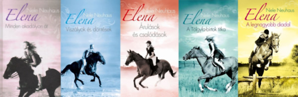 Nele Neuhaus - Elena sorozat 1-5. (Minden akadlyon t, Viszlyok s dntsek, rulsok s csaldsok, A tlgyfabirtok titka, A legnagyobb diadal)