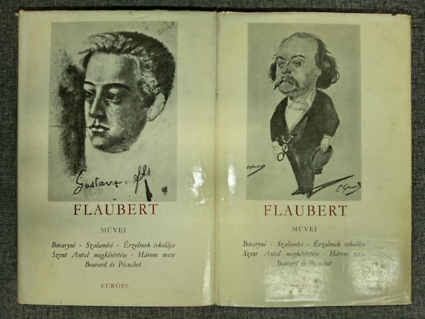 Gustave Flaubert, P�r Judit (szerk.) - Gustave Flaubert m�vei 1-2. (Szent Antal megk�s�rt�se / Bovaryn� / Szalambo / �rzelmek iskol�ja / H�rom mese / Bouvard �s P�cuchet)