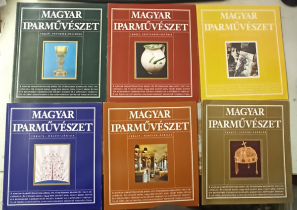 Kolossa Katalin (fszerk.) - Magyar iparmvszet 1994 (janur-December) - Teljes vfolyam 6 ktetben