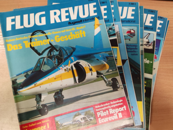 Flug Revue- 1981. �vf. 1-12. sz�m (teljes, sz�monk�nt)