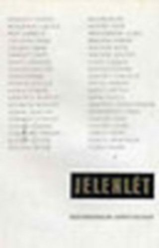 Benj�min L�szl�-Dobozi Imre szerk. - Jelenl�t