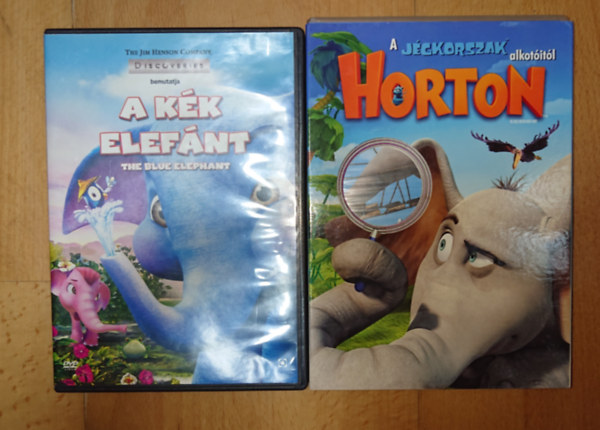 2 kedves mesefilm DVD-n elefánttal a főszerepben: A kék elefánt, Horton