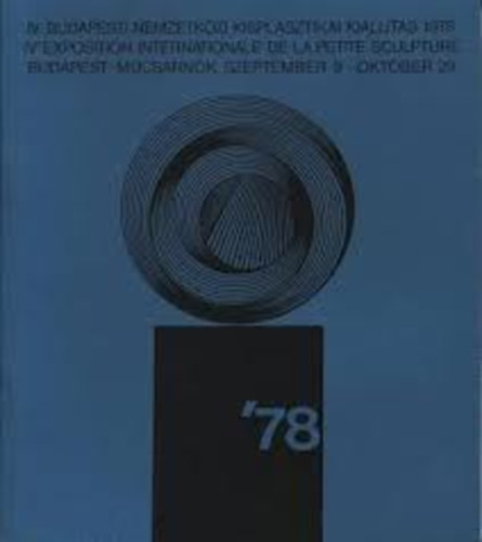 IV. Budapesti Nemzetkzi Kisplasztikai Killts 1978