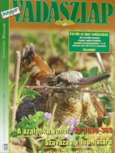 Csek Sndor -Homonnay Zsombor - Magyar Vadszlap - A szalonka vonal