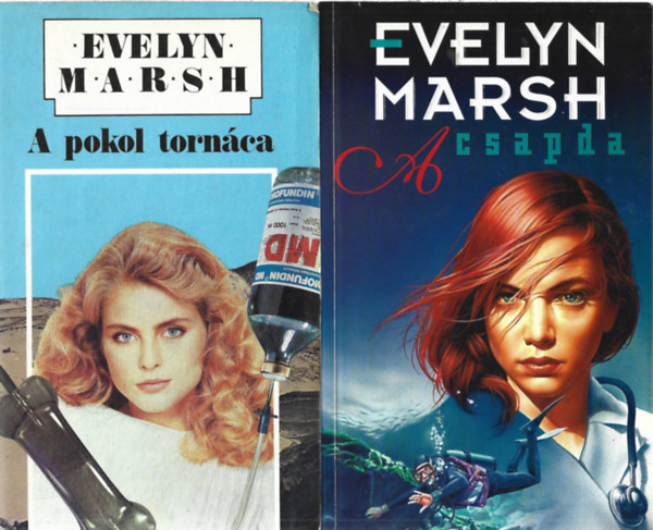 Evelyn Marsh - 3 db könyv, A pokol tornáca, A csapda, Túlélés