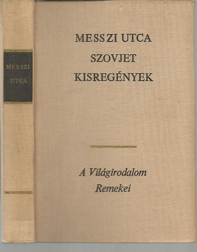 Eur�pa K�nyvkiad� - Messzi utca-Szovjet kisreg�nyek