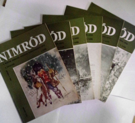 Nimród - A Magyar Vadászok Országos Szövetségének lapja 1970 / 1-12. szám