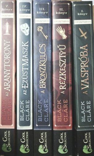 Holly Black, Cassandra Clare - Magiszt�rium 1-5. / A vaspr�ba + A r�zkeszty� + A bronzkulcs + Az ez�stmaszk + Az aranytorony