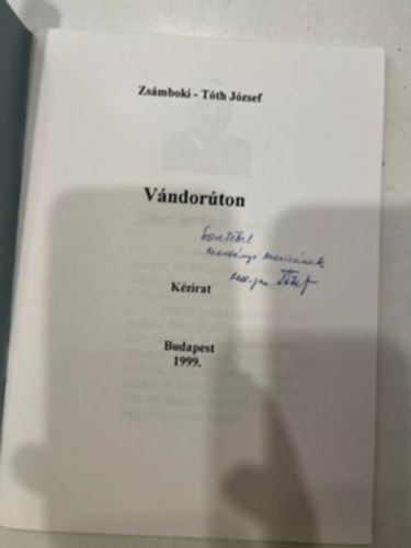 Zs�mboki-T�th J�zsef - V�ndor�ton