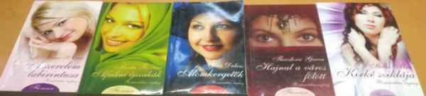 Stella Mae, Agnes St. Clair, Clara Dubois, Marta Rovira, Theodora Green - 5 db Florence: A szerelem labirintusa; Afrikai jszakk; lomkergetk; Hajnal a vros fltt; Kirk sziklja