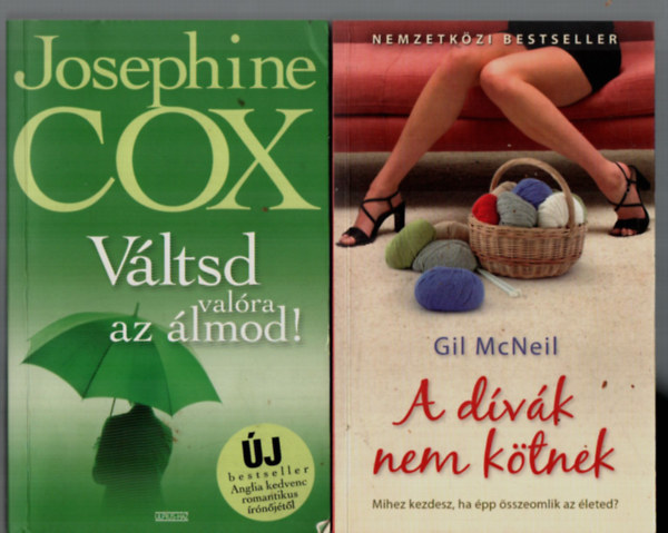 Gil McNeil, Josephine Cox - 2 db Romantikus egytt: Vltsd valra az lmod, A dvk nem ktnek.