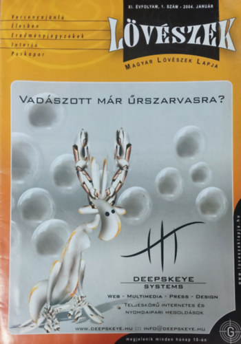 Molnr Imola (szerk.) - Magyar Lvszek Lapja XI. vfolyam 1. szm (2004. janur)