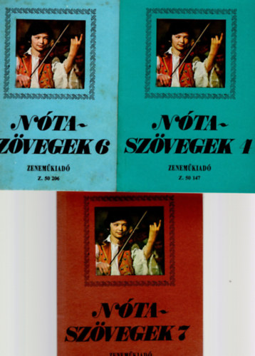 Vas Gbor (szerk.) - Ntaszvegek 4., 6., 7. szmok