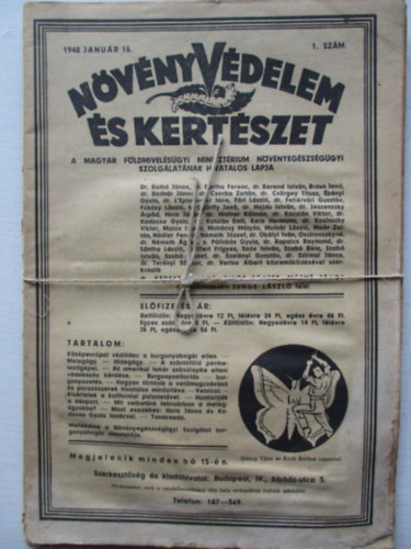 N�v�nyv�delem 1948/1-4.