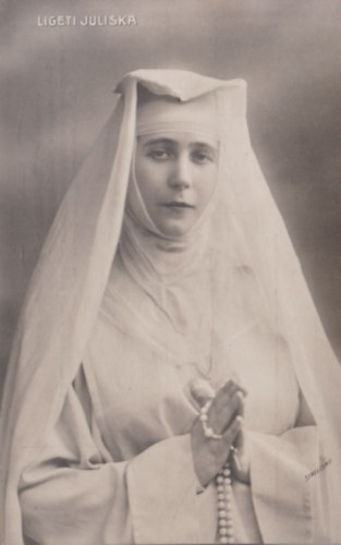 Ligeti Juliska sz�n�szn� (1877-1945) (k�peslap)