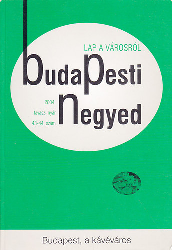 Mihancsik Zsfia (szerk.) - Budapesti negyed 2004. tavasz-nyr 43-44. szm