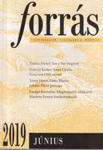 Buda Ferenc (szerk.), Füzi Péter - Forrás 2019 június