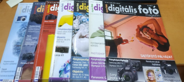 dr. Lukcs Marianna - 7 db Digitlis fot magazin, szrvnyszmok