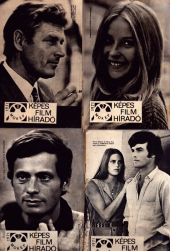 S�di N�ndorn� (szerk.) - K�pes Filmh�rad� 1971-1972. sz�rv�nysz�mok (10 db egyben)