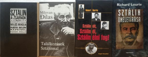 Richard Lourie, Robert Harris, Milovan Dilas, Mikeln, M.-Belov, P. - Sztlin tmj knyvcsomag