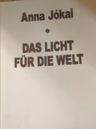 Jkai Anna - Das Licht fr die Welt