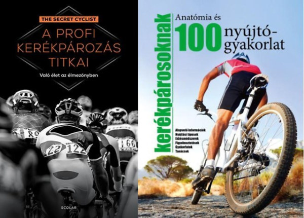 2 knyv kerkprosoknak:  A profi kerkprozs titkai - Val let az lmeznyben + Anatmia s 100 nyjtgyakorlat kerkprosoknak - Alapvet informcik - Nyjtsi tpusok - Edzsmdszerek - Figyelmeztetsek - Gyakorlatok -