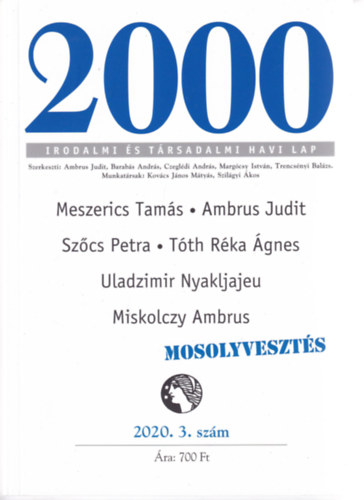 2000 Irodalmi és Társadalmi Havi Lap - 2020. 3. szám
