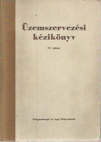 zemszervezsi kziknyv IV. ktet