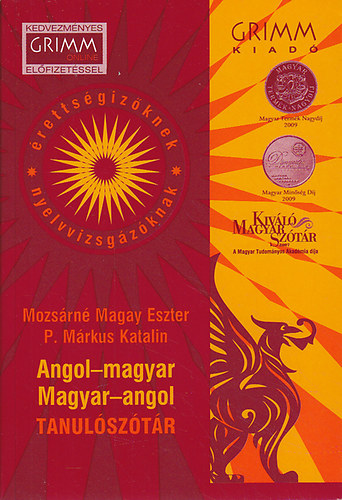 Mozsárné -P.Márkus - Angol-Magyar Magyar-Angol Tanulószótár