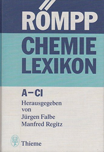 Römpp Chemie Lexikon Band 1-6. (Kémiai lexikon - német nyelvű)