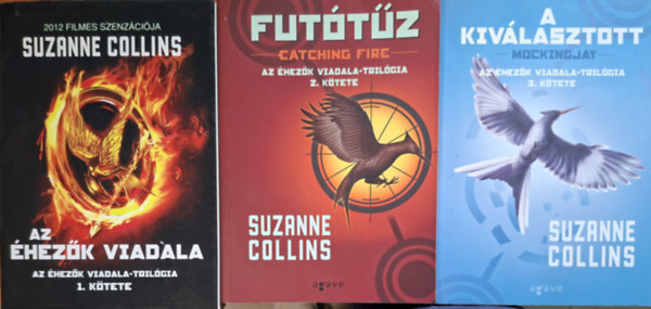 Suzanne Collins - Az hezk viadala 1-3. ktet (Az hezk viadala - Futtz - A kivlasztott)