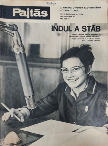 Vasvri Ferenc (szerk.) - Pajts XXIII. vfolyam 43. szm (1968)