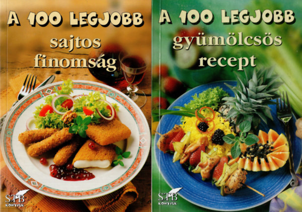 Tor Elza - 4 db A 100 legjobb szakcssorozatbl ( Koktl + tros recept + Sajtos finomsg + Gymlcss recept )