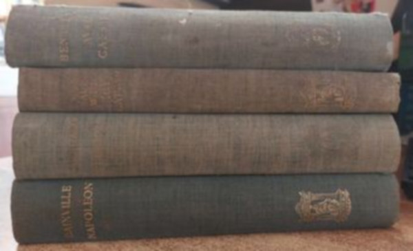 Bainville, Pourtals, Sauerwein, Bentley - 4db Athenaeum trtnelmi letrajz csomag