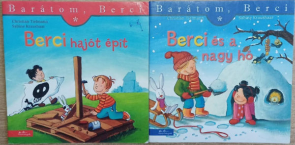 Christian Tielmann, Sabine Kraushaar - 2 db a Bartom, Berci sorozatbl: Berci hajt pt - Berci s a nagy h