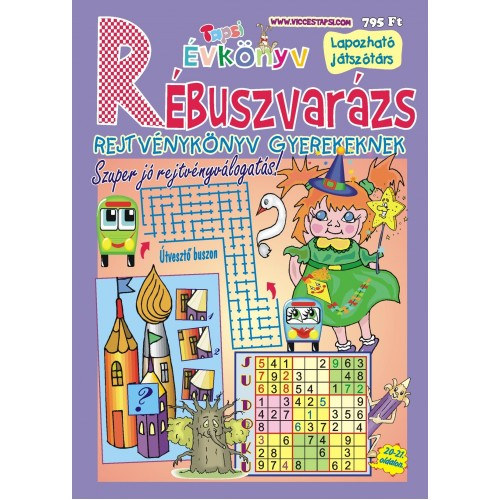 Tapsi Rbuszvarzs rejtvnyknyv gyerekeknek