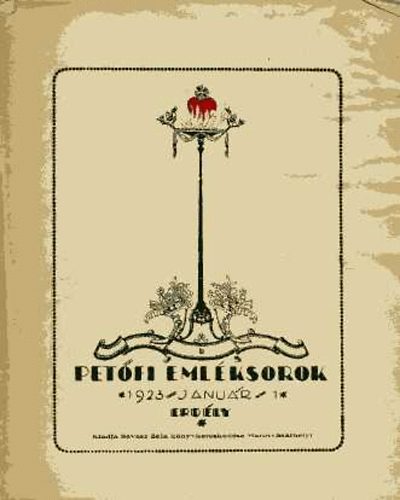 Pet�fi-eml�ksorok 1923. janu�r