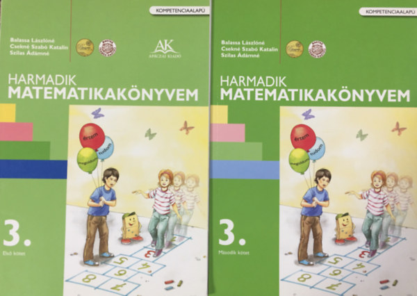 Balassa Lszln-Csekn Szab Katalin-Szilas dmn - Harmadik matematikaknyvem 3. I-II.