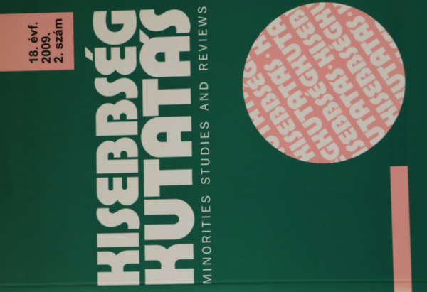 Kisebbsgkutats 2009. 2. szm