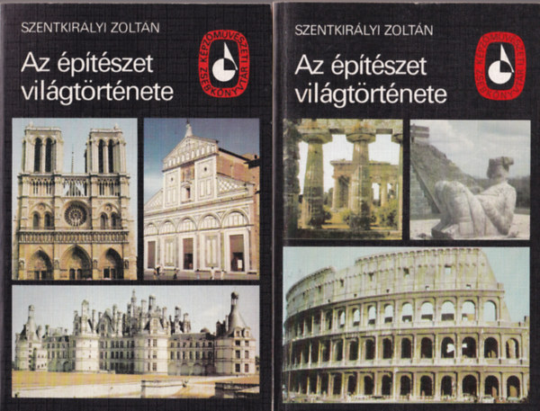 Nikolaus Pevsner, Szentkirlyi Zoltn - 2 db ptszeti m : Az ptszet vilgtrtnete I-II.