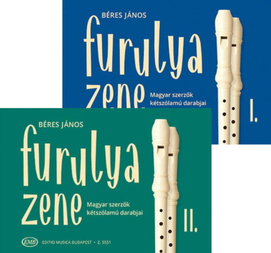 Bres Jnos - Furulyazene I - II (Magyar szerzk ktszlam darabjai)