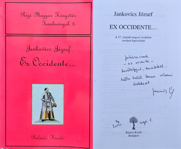 Jankovics Jzsef - Ex Occidente...