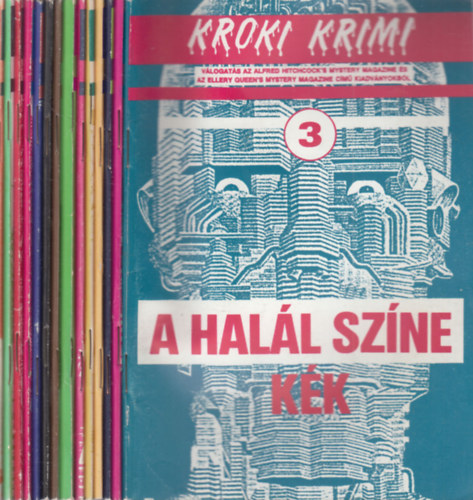 14 db. Kroki krimi, lapszámonként (1988/3-10, 1989/1-5, 7,8. számok)