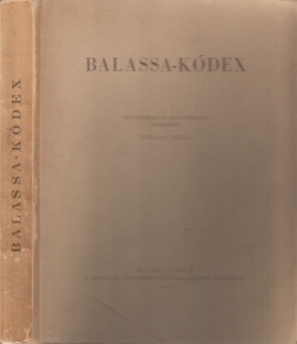 Varjas Bla (szerk.) - Balassa-kdex